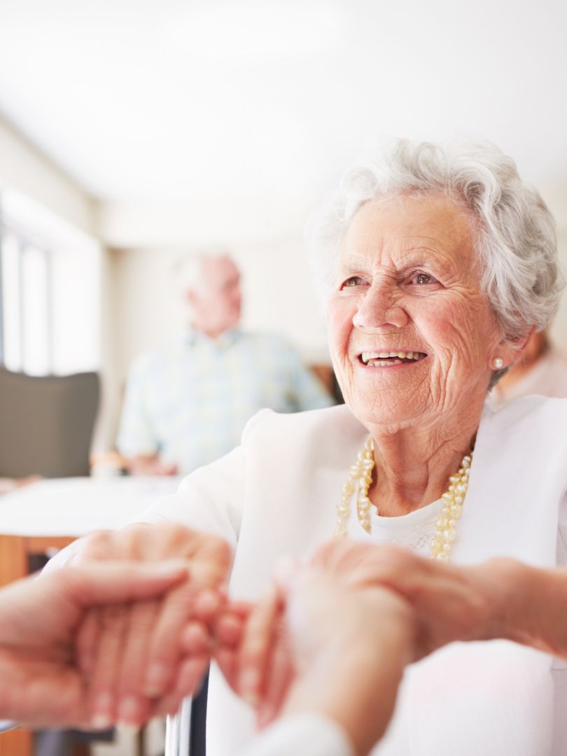 visit mom in nursing home